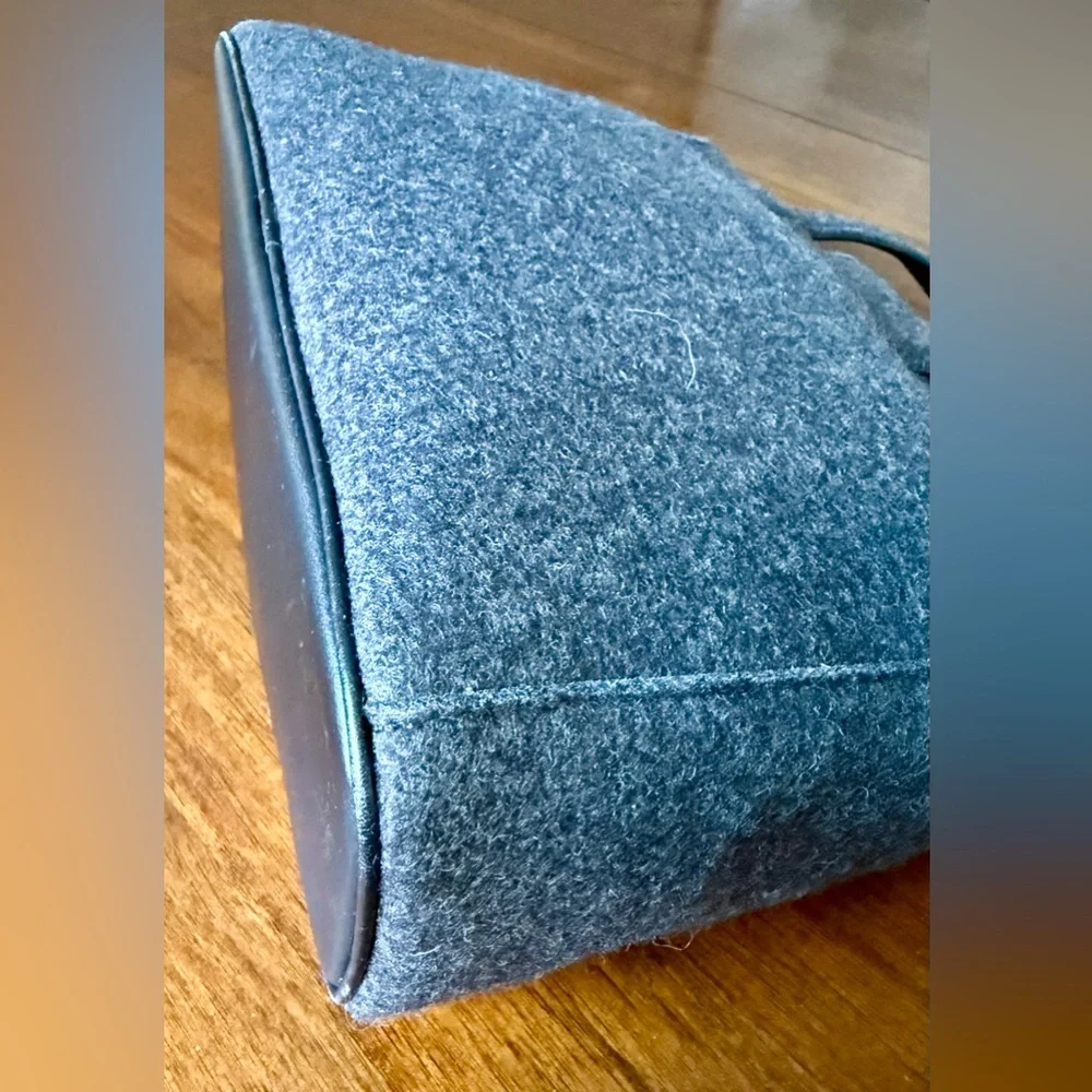 Vintage Coach Handbag German Wool Mini Turnlock Y2K 2000 - Picture 11 of 13